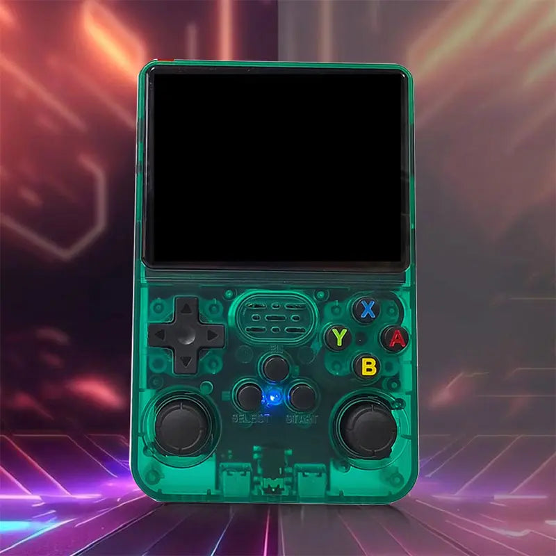 WUDS R36S Retro Video Handheld Console Linux System 3.5 in IPS Screen Built in 3000Mah Battery 32G+64G TF Card for Christmas, Thanksgiving, Holiday Gift,Back to School,Back to School Haul