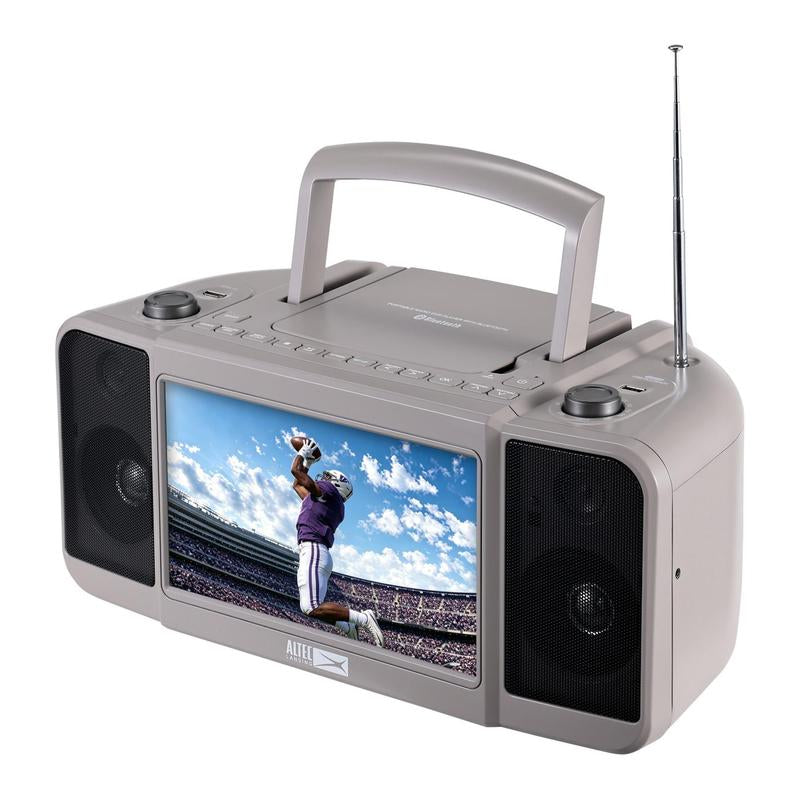 Altec Lansing 10" TV Streaming Boombox with CD DVD and Radio