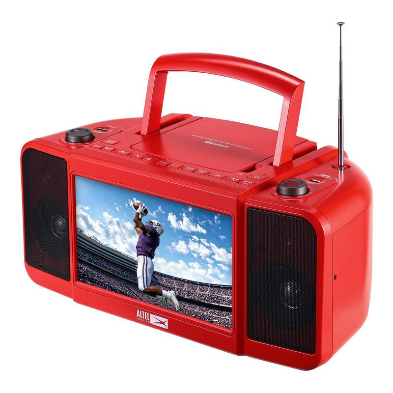 Altec Lansing 10" TV Streaming Boombox with CD DVD and Radio