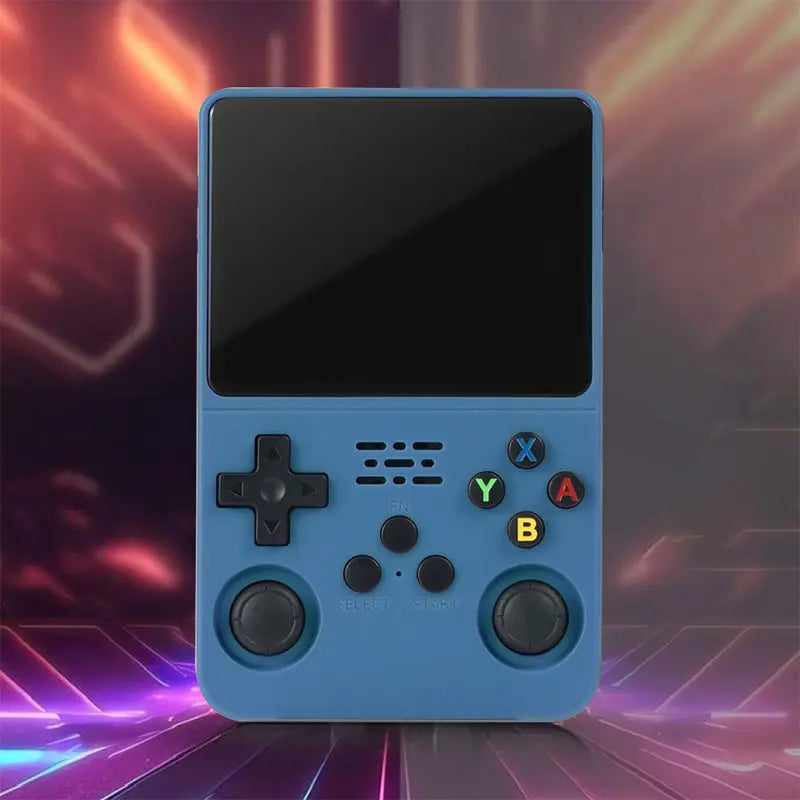 WUDS R36S Retro Video Handheld Console Linux System 3.5 in IPS Screen Built in 3000Mah Battery 32G+64G TF Card for Christmas, Thanksgiving, Holiday Gift,Back to School,Back to School Haul