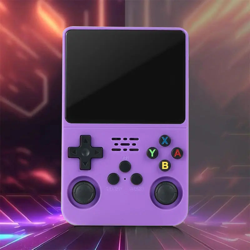 WUDS R36S Retro Video Handheld Console Linux System 3.5 in IPS Screen Built in 3000Mah Battery 32G+64G TF Card for Christmas, Thanksgiving, Holiday Gift,Back to School,Back to School Haul