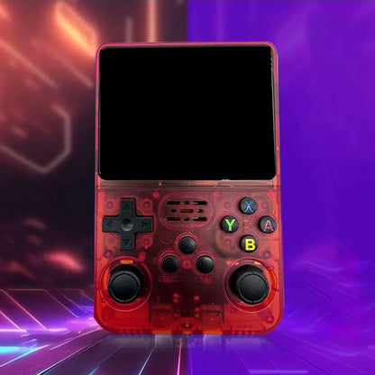 WUDS R36S Retro Video Handheld Console Linux System 3.5 in IPS Screen Built in 3000Mah Battery 32G+64G TF Card for Christmas, Thanksgiving, Holiday Gift,Back to School,Back to School Haul