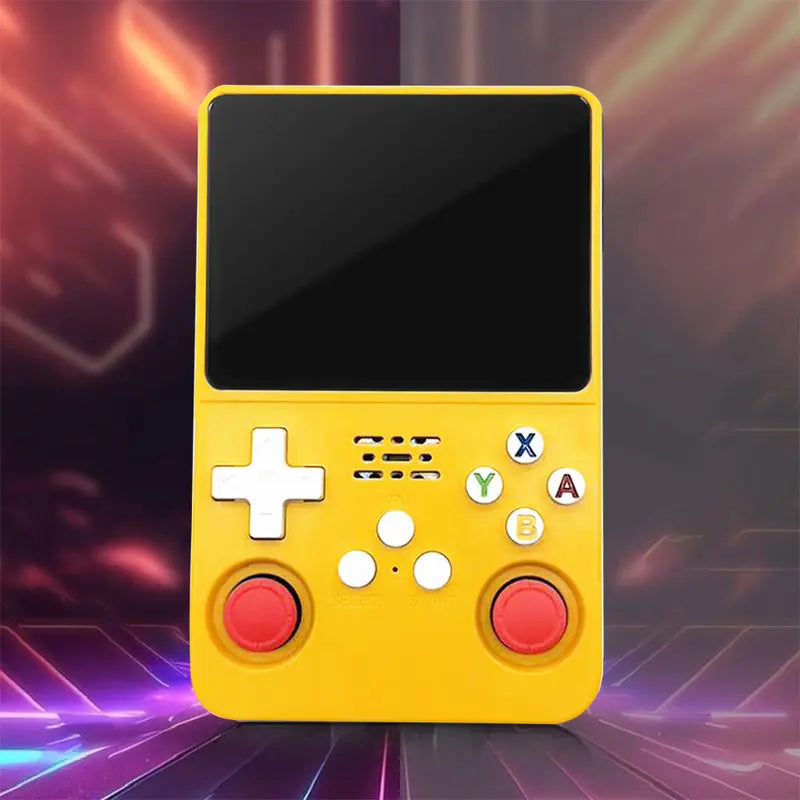 WUDS R36S Retro Video Handheld Console Linux System 3.5 in IPS Screen Built in 3000Mah Battery 32G+64G TF Card for Christmas, Thanksgiving, Holiday Gift,Back to School,Back to School Haul