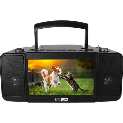 Altec Lansing 10" TV Streaming Boombox with CD DVD and Radio