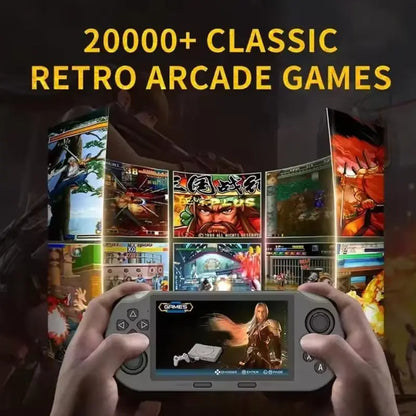 LASTEND SF3000 Portable Retro Handheld Video Game Console - 4.5" IPS Display, 3000Mah Rechargeable Battery, 16GB TF Card Compact Device, Cool Gadgets for Gamers, Gifts for Boyfriends & Adults, Back to School Item