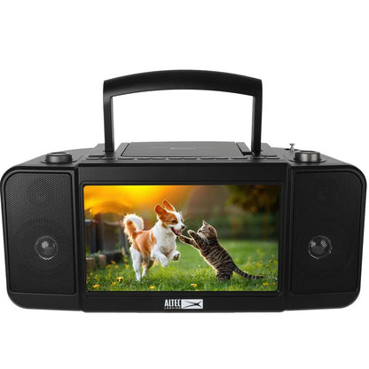 Altec Lansing 10" TV Streaming Boombox with CD DVD and Radio