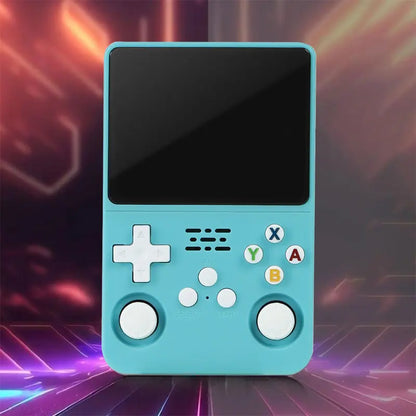 WUDS R36S Retro Video Handheld Console Linux System 3.5 in IPS Screen Built in 3000Mah Battery 32G+64G TF Card for Christmas, Thanksgiving, Holiday Gift,Back to School,Back to School Haul