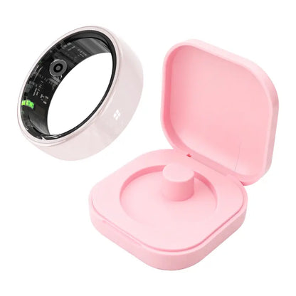 COLMI Ring 2 Classic round Smart Ring - IP68 Waterproof Digital Fitness Tracker, Men'S Health Device, Unique Cool Gifts for Him, Back to School Gadget