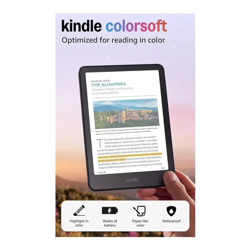 Amazon Kindle 7" Colorsoft 16GB Ereader