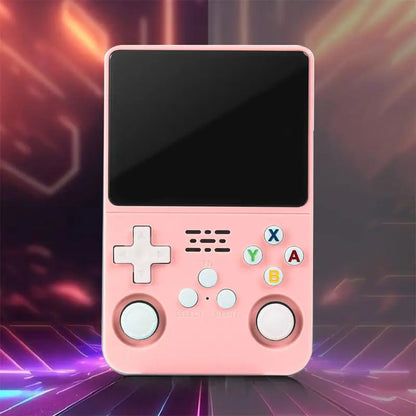 WUDS R36S Retro Video Handheld Console Linux System 3.5 in IPS Screen Built in 3000Mah Battery 32G+64G TF Card for Christmas, Thanksgiving, Holiday Gift,Back to School,Back to School Haul